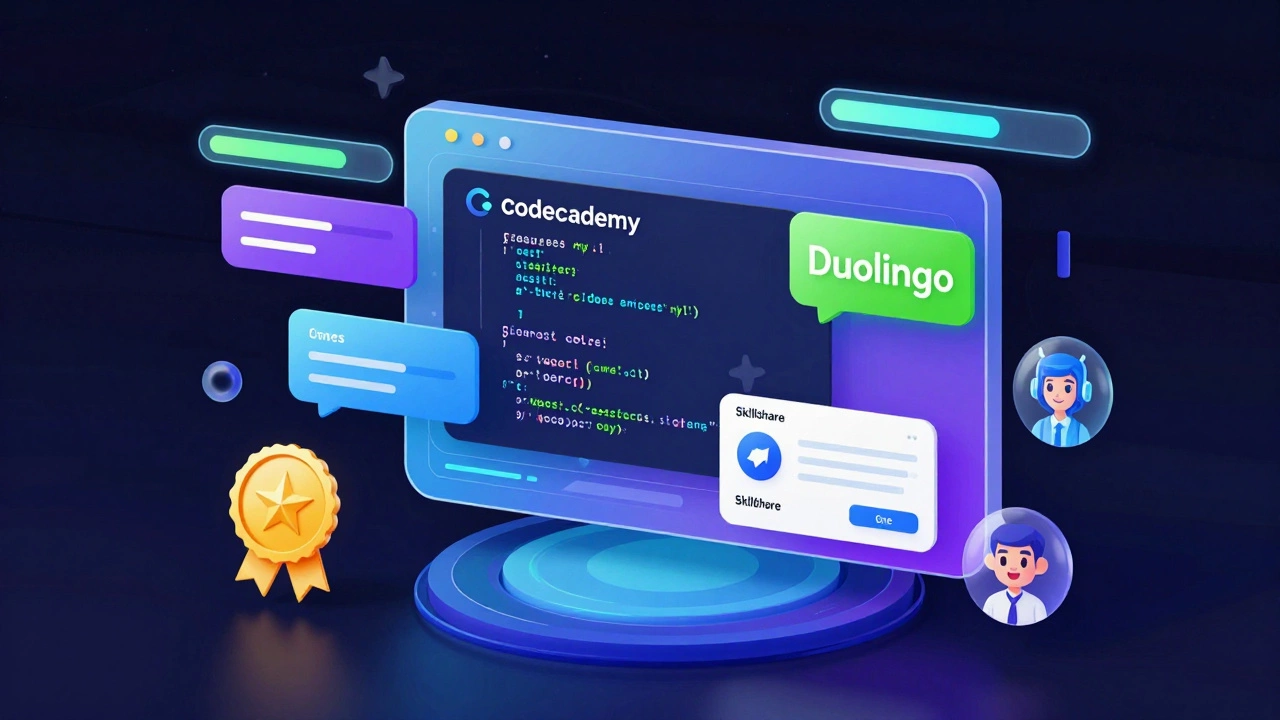 Abstract visualization of interactive coding and language apps