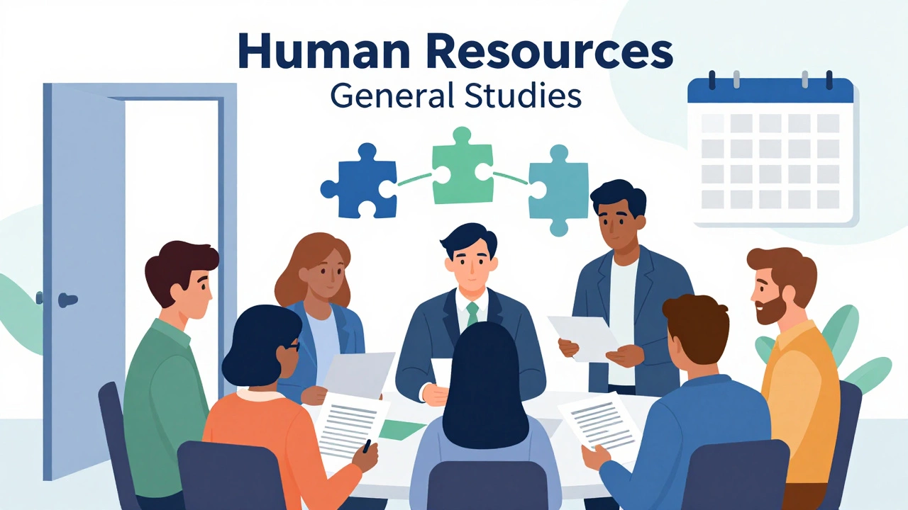 Illustration of HR professionals collaborating on flexible policies